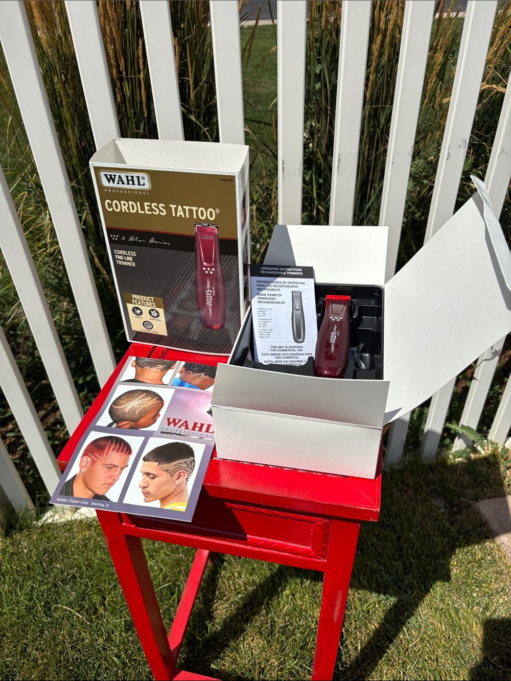 NIB Wahl Cordless Tattoo HairTrimmer